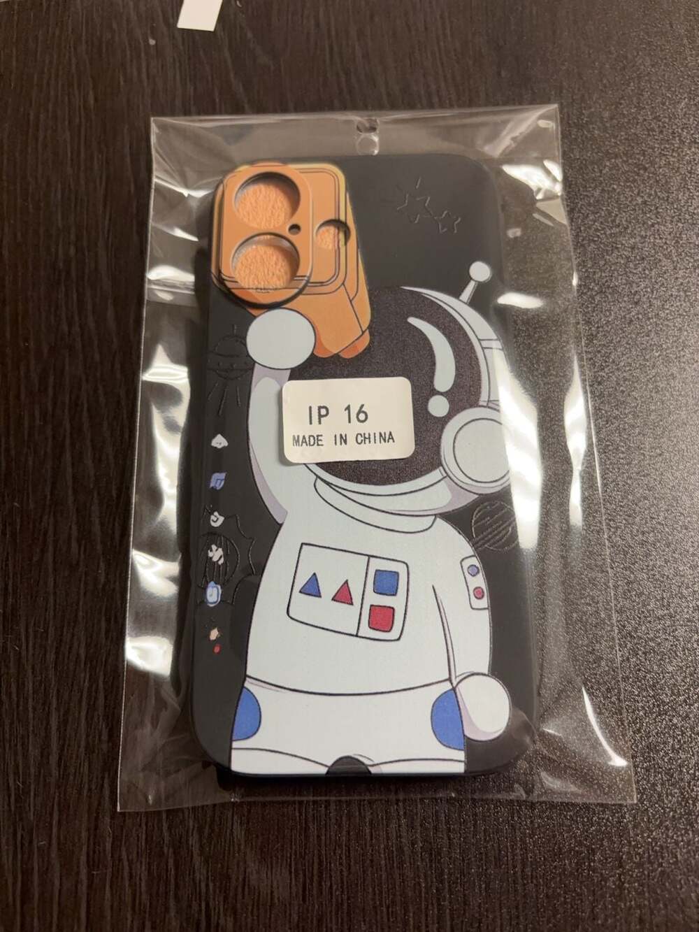 Astronaut Graphic Phone Case for iPhone 16